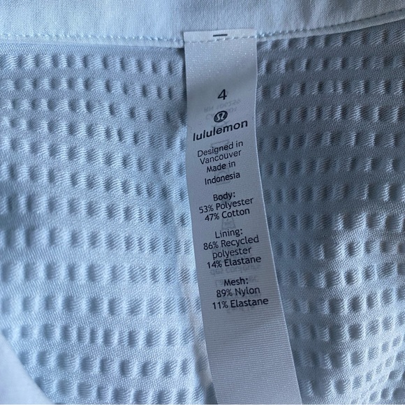 Lululemon Pack Light Pullover Jacket Light Blue - 4 - Picture 15 of 16